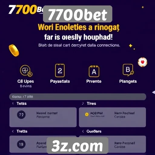 Como funciona o sistema de bônus no 7700bet