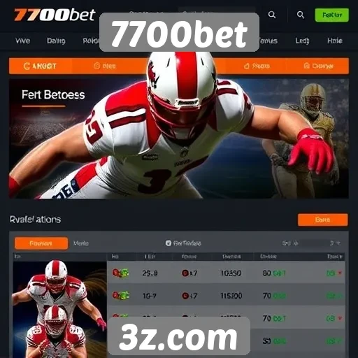 Apostas esportivas na 7700bet